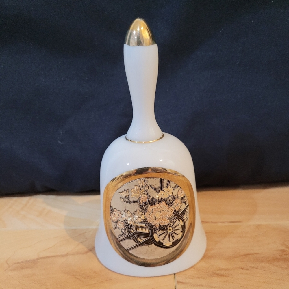 2/$20 Beautiful Art of Chokin Decorative Bell